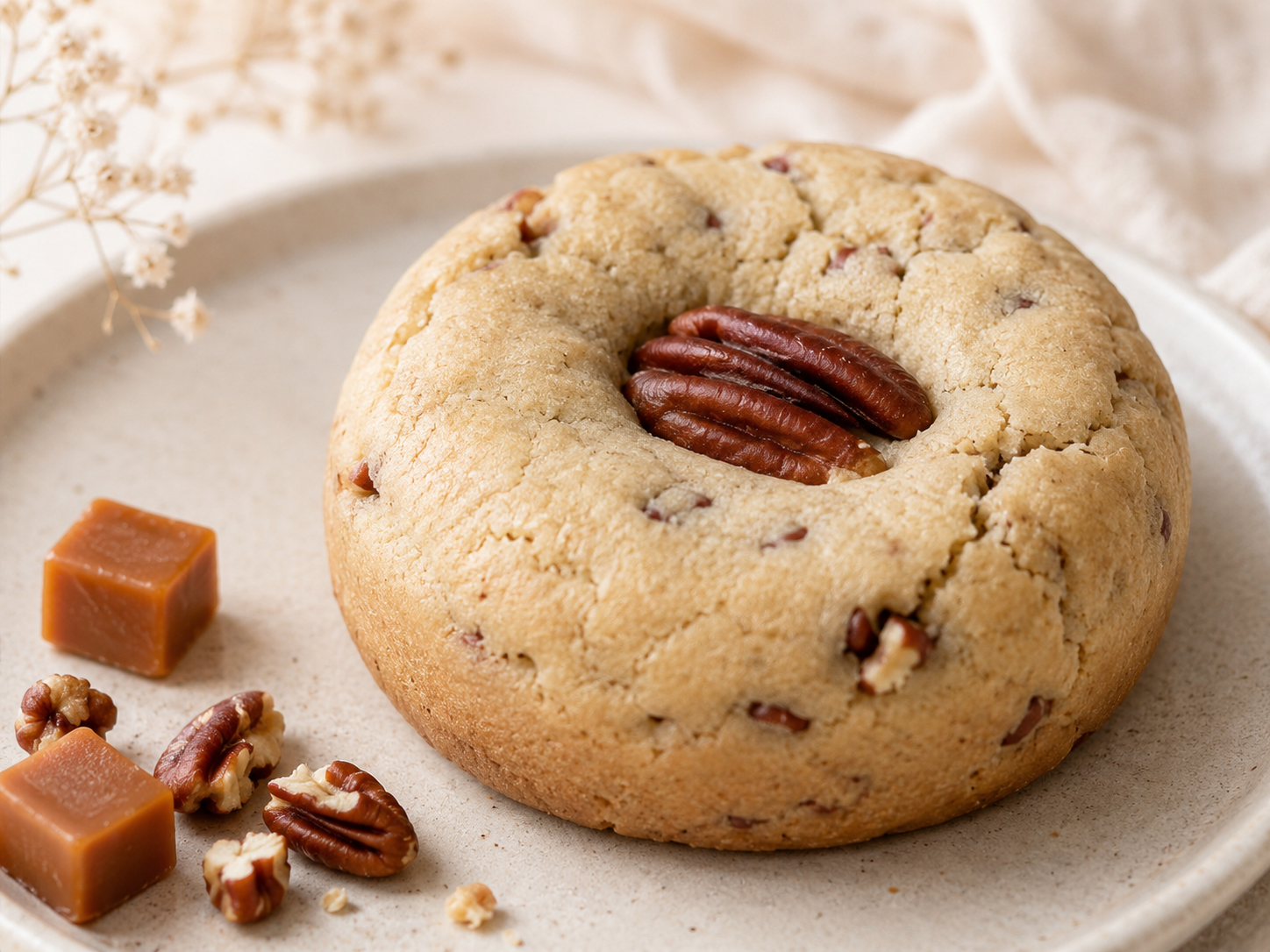 Cookie caramel pécan