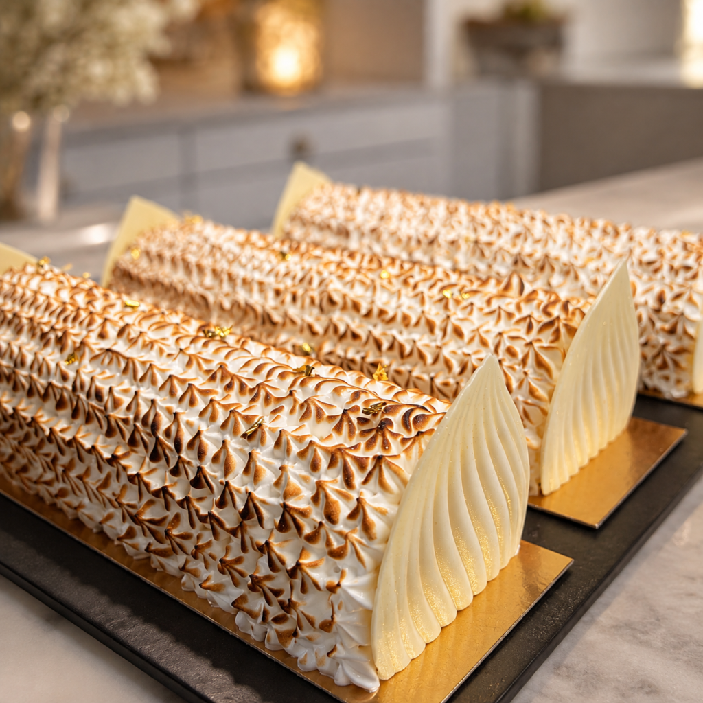 buche citron meringuée