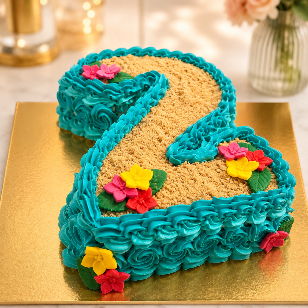 number cake vaiana