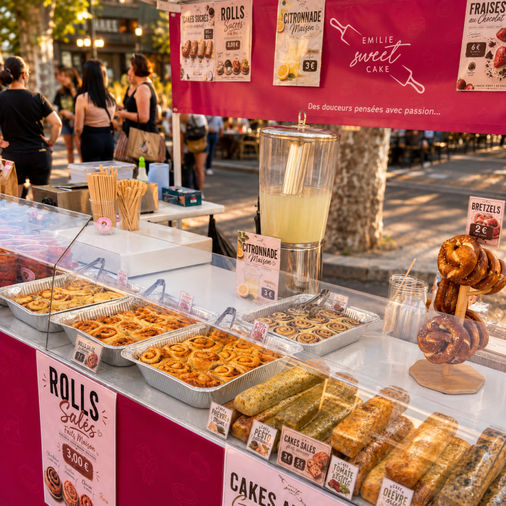 stand marché zoumai
